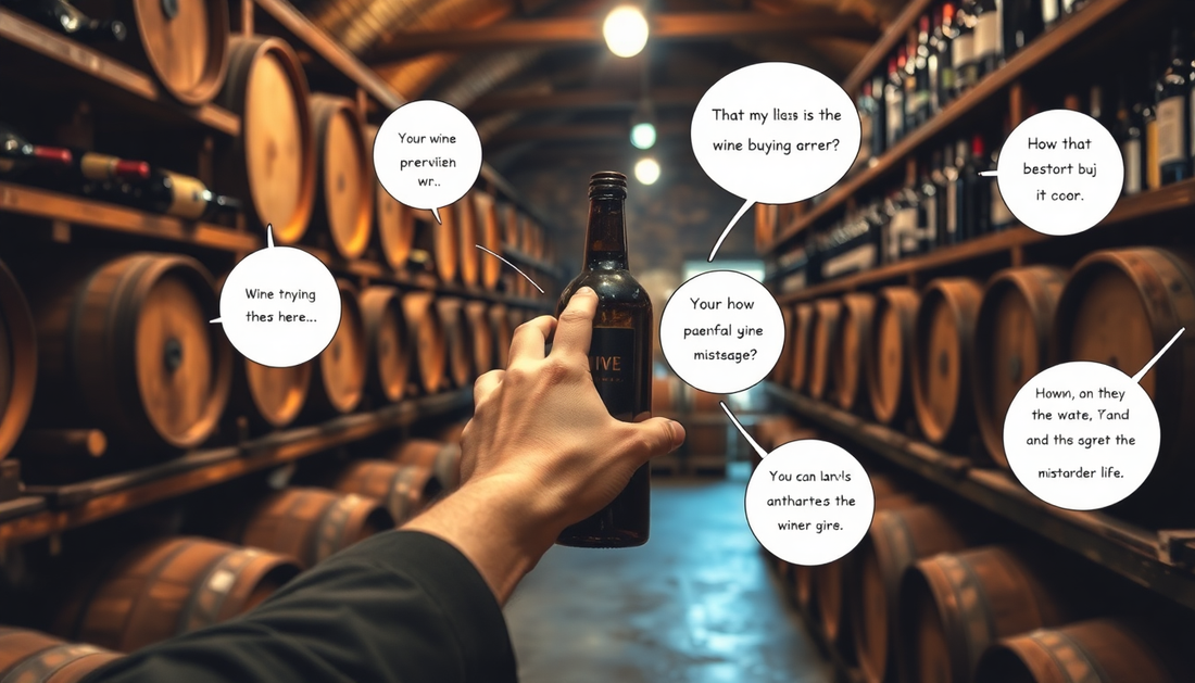 7 errores comunes que debes evitar al comprar vino